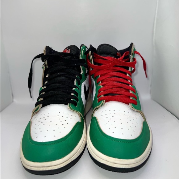 Jordan 1 High Lucky Green 12W - Picture 6 of 7